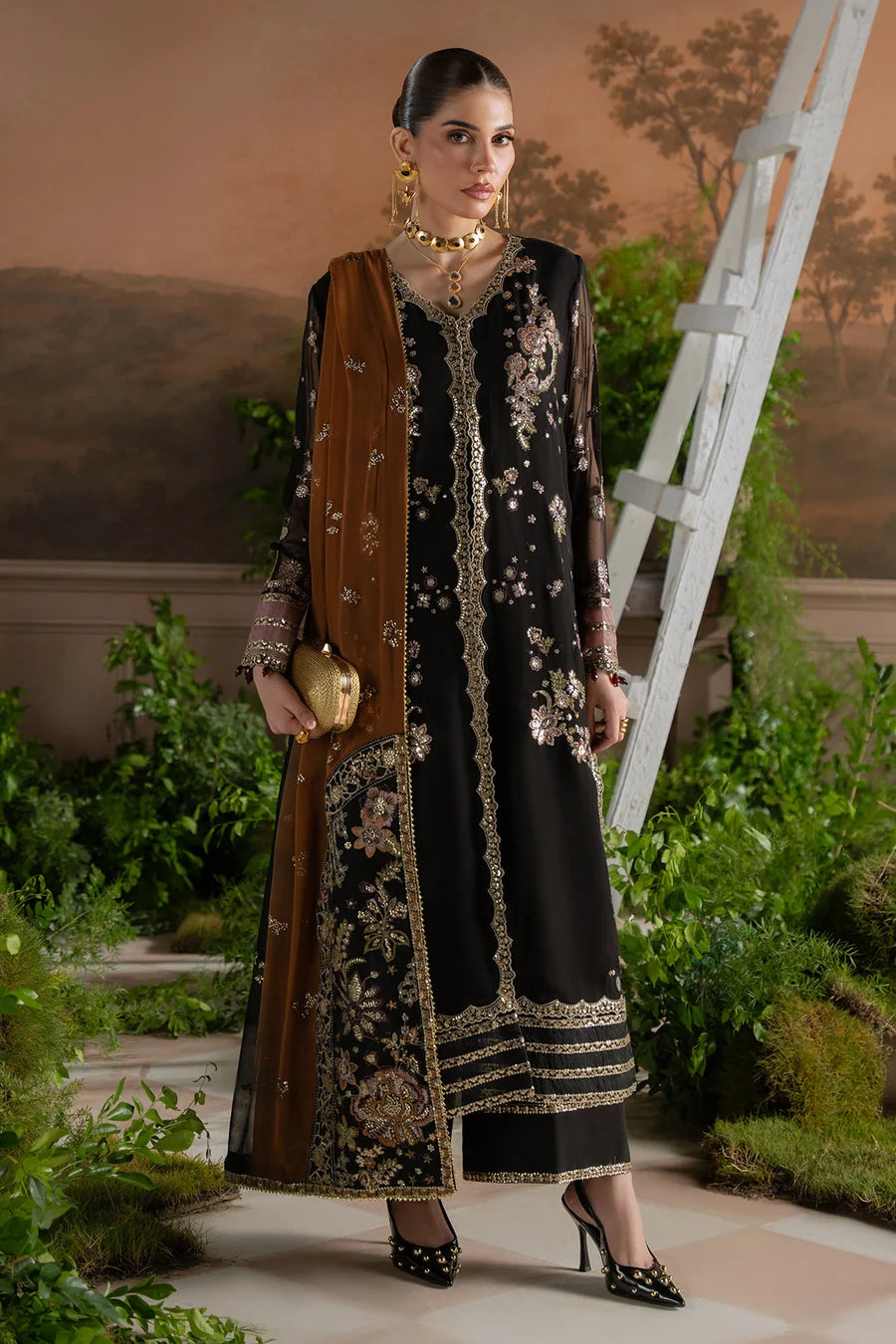 AM-48 by Nureh Amaya Chiffon Luxury Ensemble