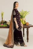 NW-134 | Nureh Maya 3Pc Embroidered And Embellished Velvet