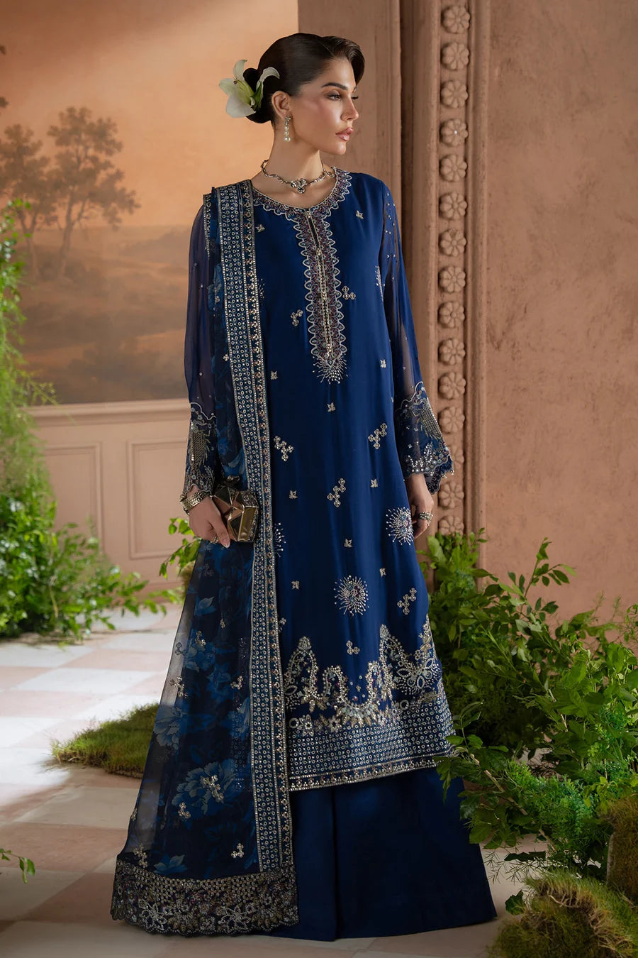 AM-45 | Nureh Amaya Chiffon Luxury Ensemble