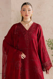 Nureh NE-274 – Luxury Embroidered Karandi 3 Piece Unstitched Suit | Chiffon Dupatta