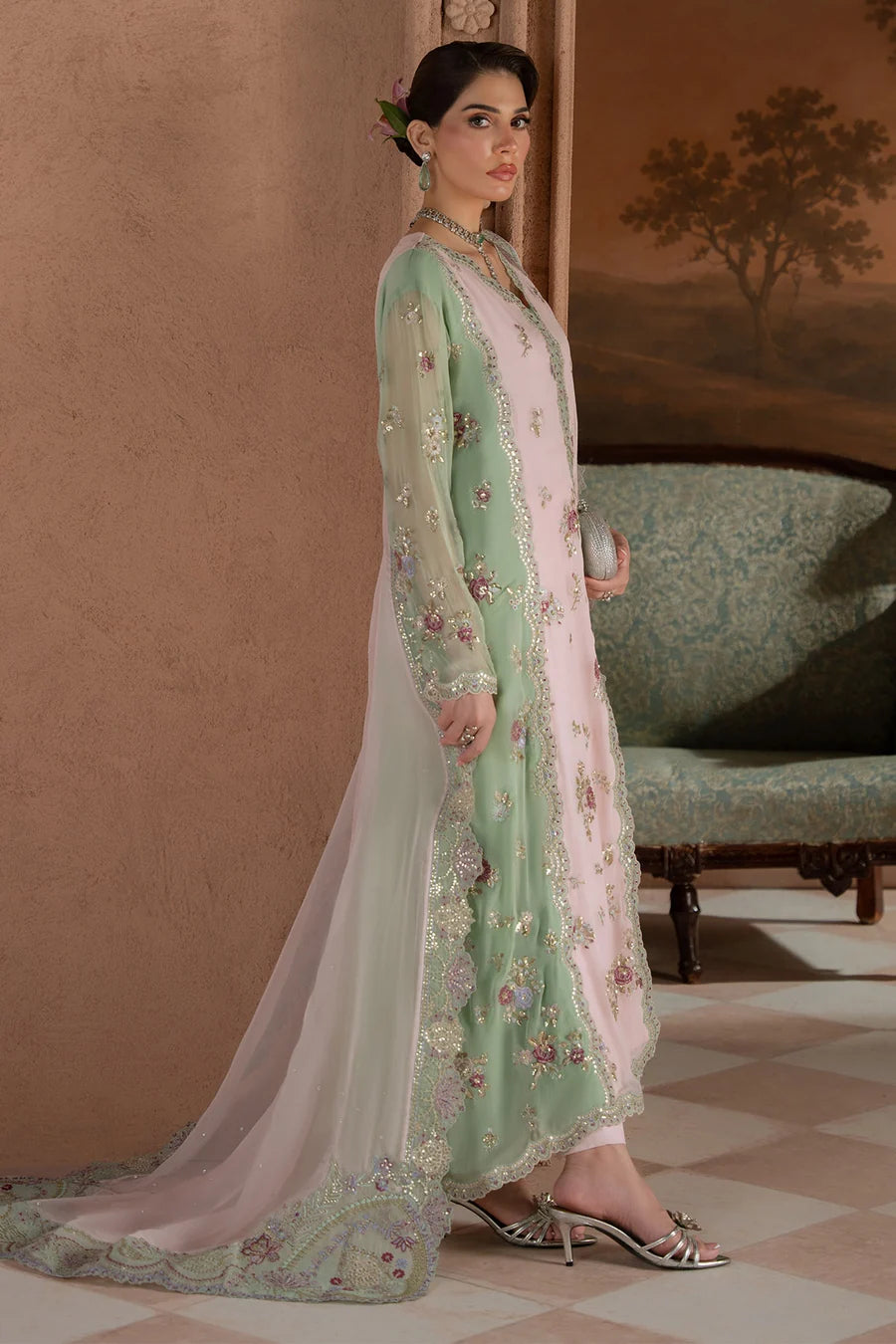 AM-43 | Nureh Amaya Chiffon Luxury Ensemble