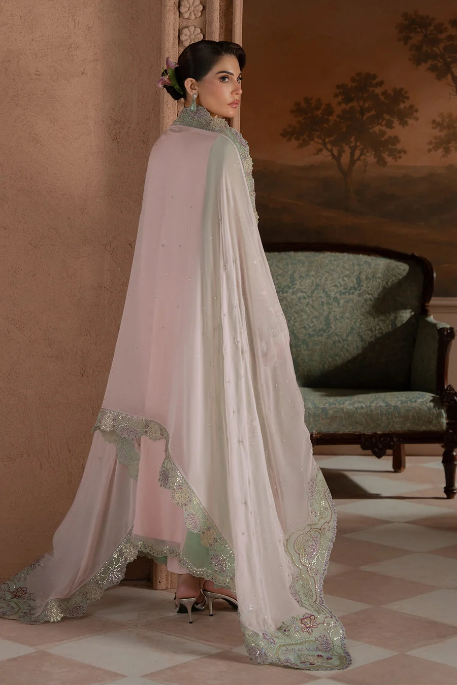 AM-43 | Nureh Amaya Chiffon Luxury Ensemble