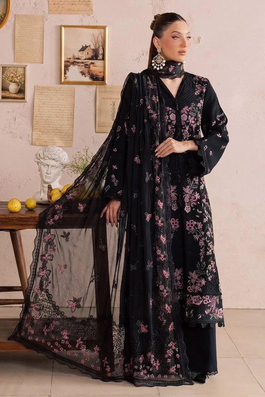 Nureh NE-275 – Luxury Embroidered Karandi 3 Piece Unstitched Suit | Chiffon Dupatta