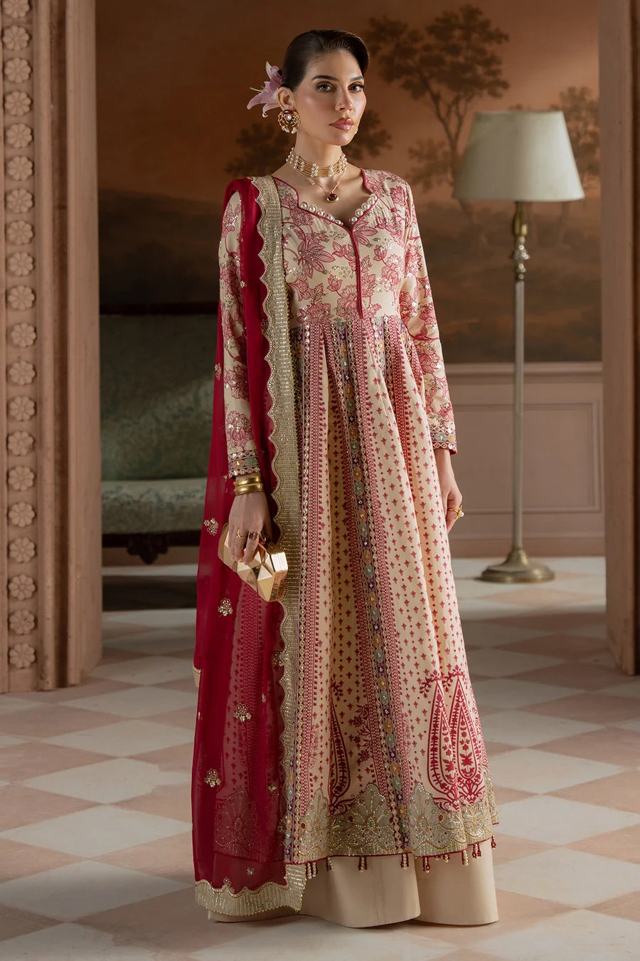 AM-46 | Nureh Amaya Chiffon Luxury Ensemble