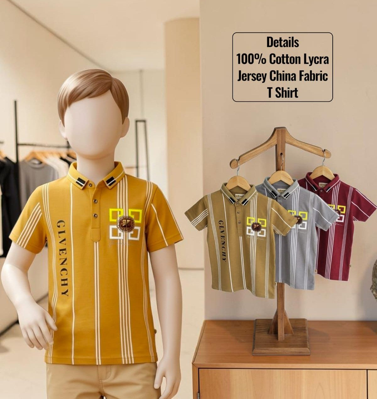 Boys Summer T-Shirt – Trendy & Comfortable | size 20 to 24