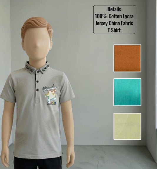 Boys Summer T-Shirt – Trendy & Comfortable | size 18 to 24
