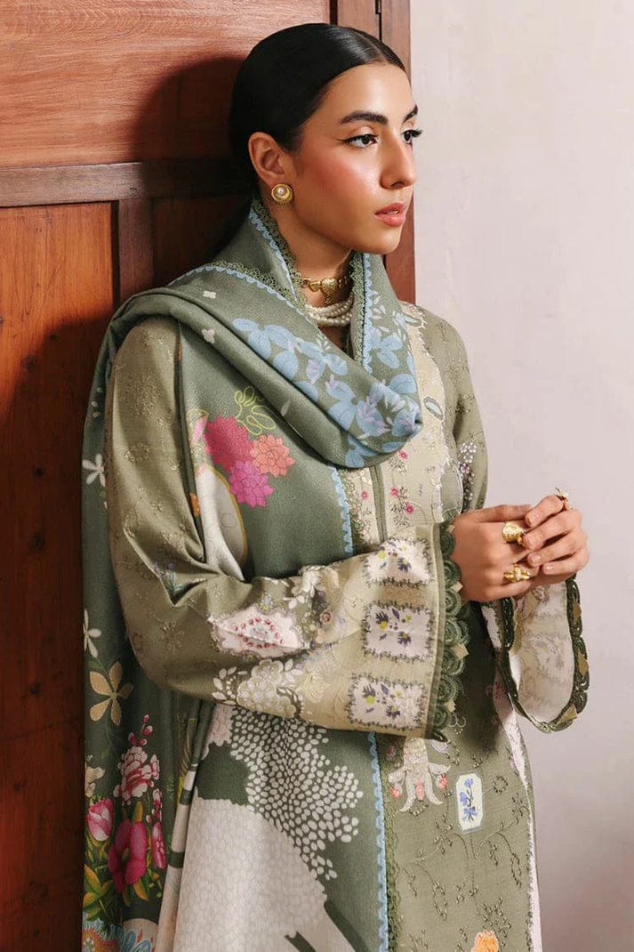 Qalamkar - Qprints Fall Collection QT15 (A) KHANZA - Unstitched
