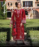 CELESTIAL - Luxury - Rang Rasiya Raaya | Embroidered 3 Piece Unstitched Lawn Suit