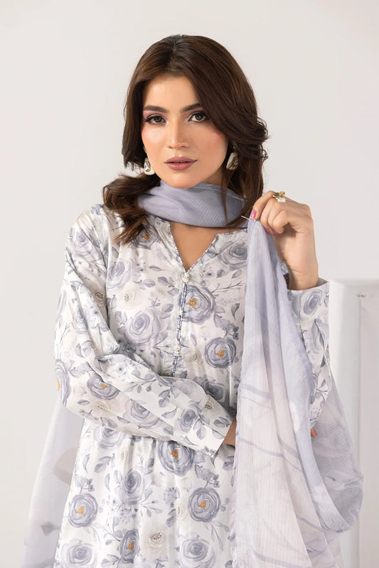 Whispering - Printed Luxury Zeenat Pret(3Pcs)