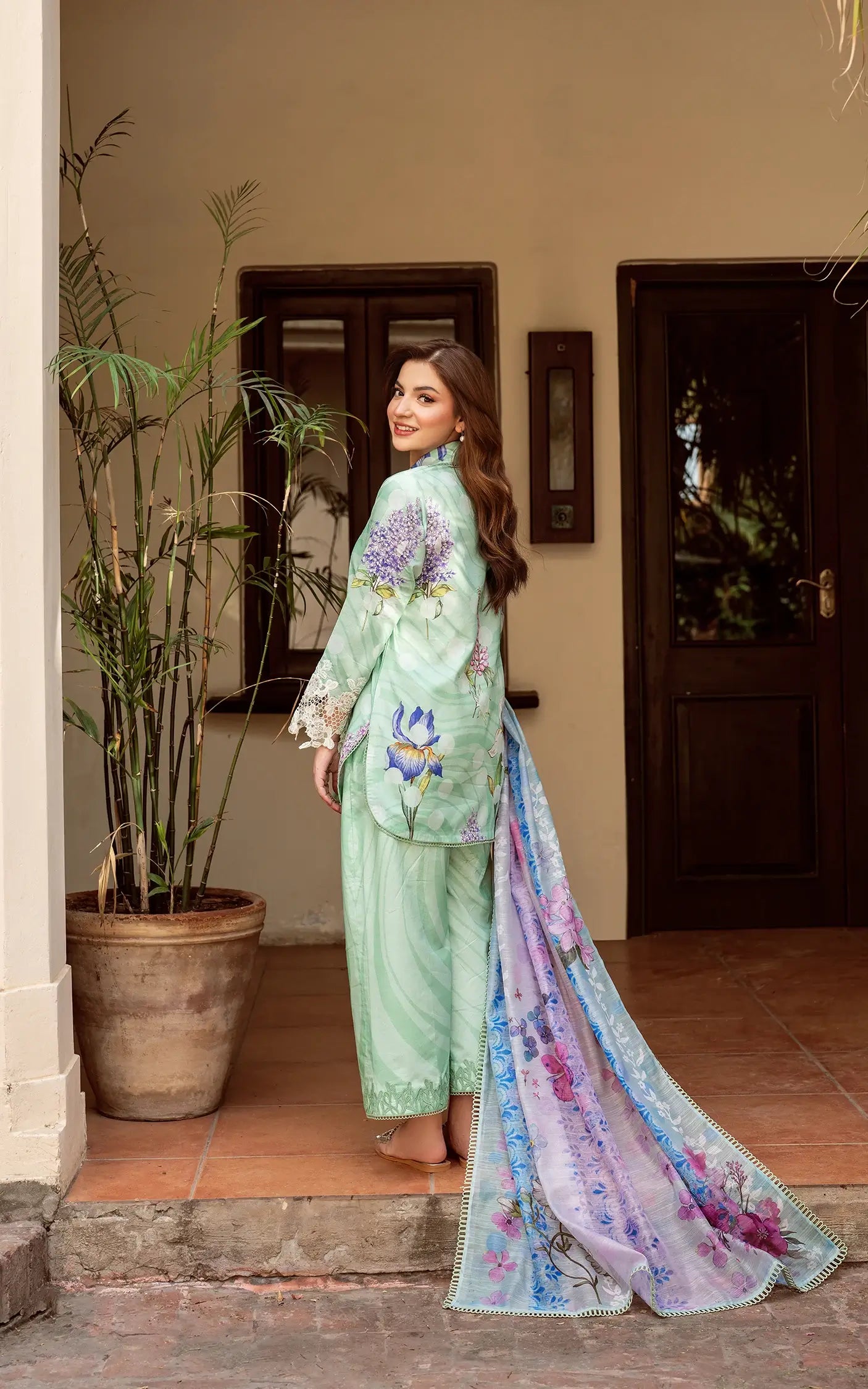 Floral Mist-(YKL25-04) - Asifa