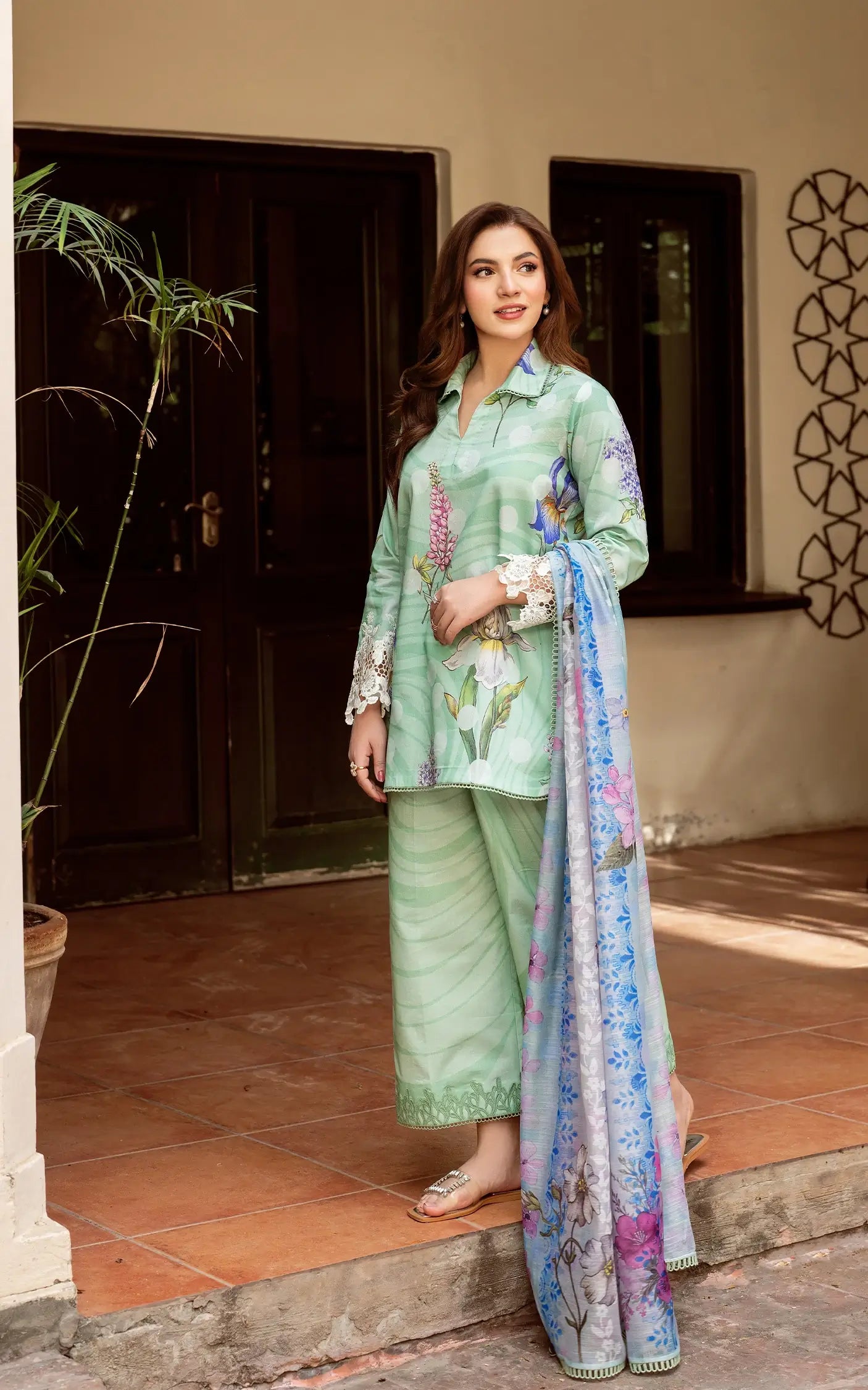 Floral Mist-(YKL25-04) - Asifa