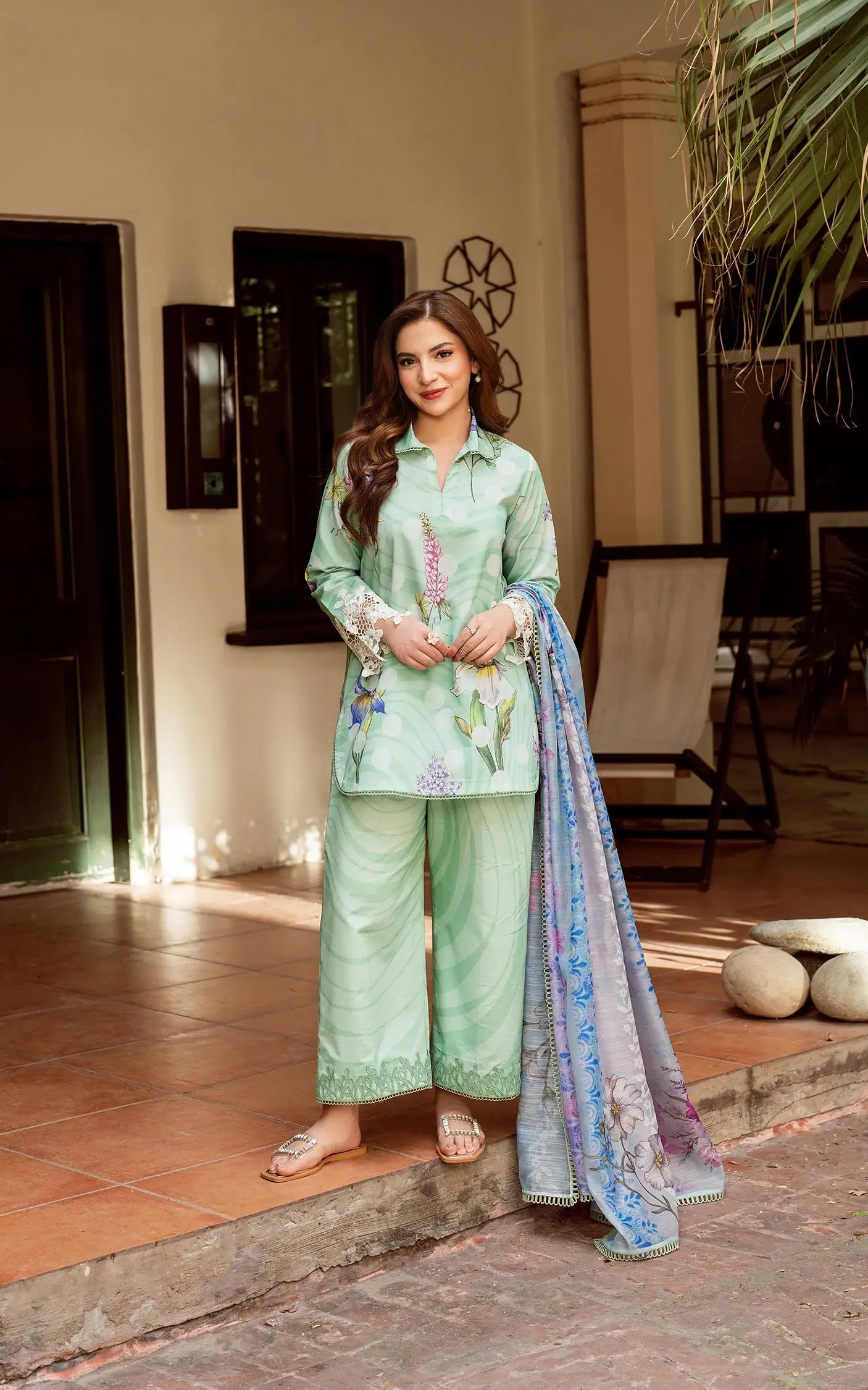 Floral Mist-(YKL25-04) - Asifa