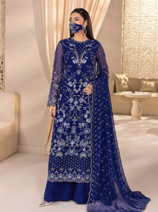 ZE-108 - ZEENAT Kuch Khas by Flossie Embroidered Chiffon Collection 2026
