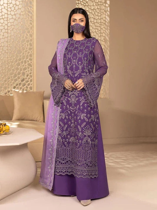 ZE-109 - ZEENAT Kuch Khas by Flossie Embroidered Chiffon Collection 2026