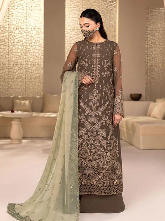 ZE-110 - ZEENAT Kuch Khas by Flossie Embroidered Chiffon Collection 2026