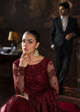 Zarif Rouge Formals ZRW 02 MABEL - Sequins Embroidered Net 3-Piece Suit