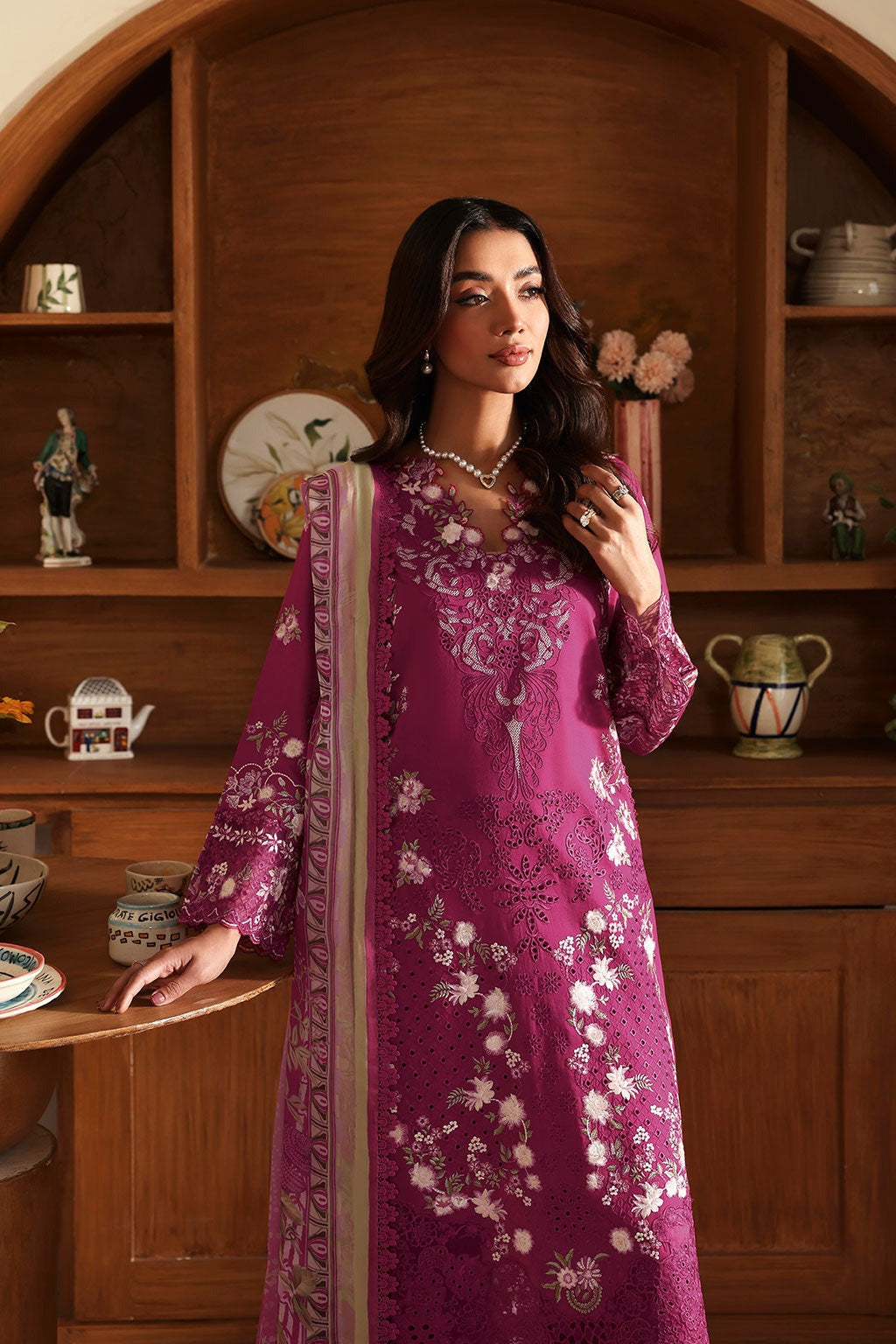 Andaaz by Ramsha Z-1304 | Embroidered 3 Piece Unstitched Suit