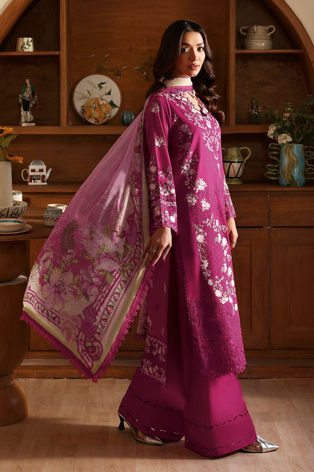 Andaaz by Ramsha Z-1304 | Embroidered 3 Piece Unstitched Suit