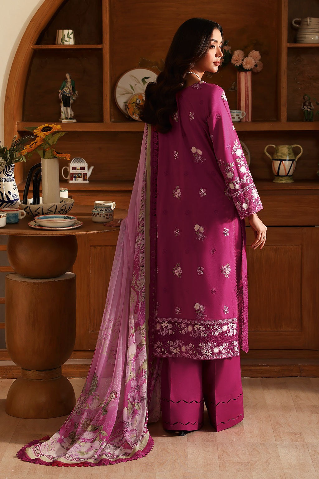 Andaaz by Ramsha Z-1304 | Embroidered 3 Piece Unstitched Suit