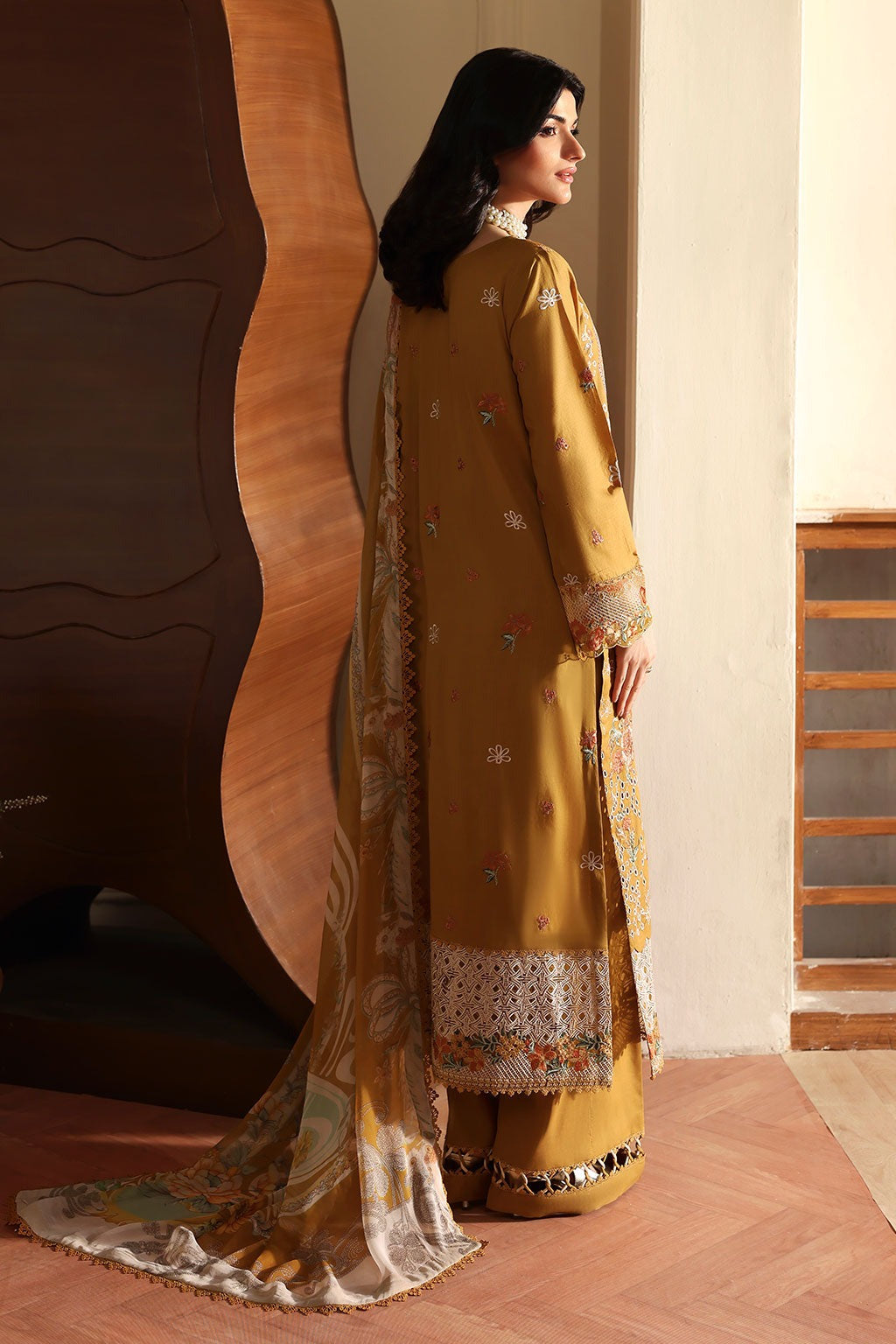 Andaaz by Ramsha Z-1310 | Embroidered 3 Piece Unstitched Suit