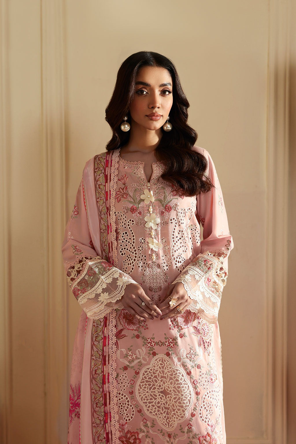 Andaaz by Ramsha Z-1302 | Embroidered 3 Piece Unstitched Suit