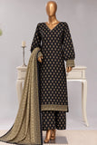 Bin-Saeed 3 Piece Printed Stitched Khaddar | KD-13