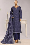 Bin-Saeed 3 Piece Printed Stitched Khaddar | KD-12
