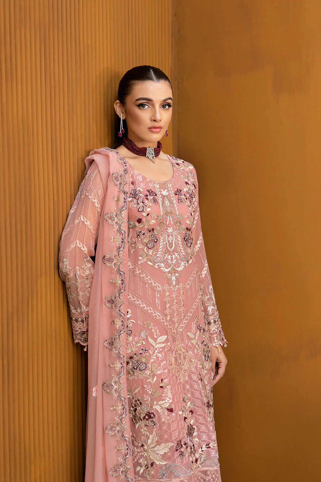 A-1005 | Ramsha Chevron Chiffon Collection Vol 10