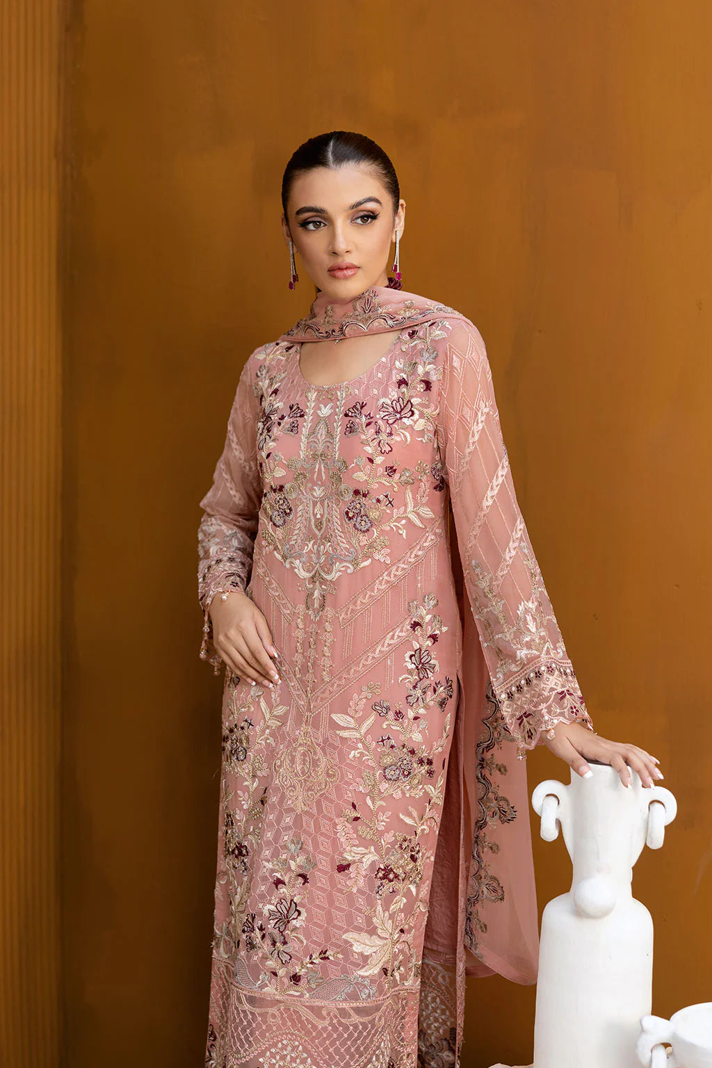 A-1005 | Ramsha Chevron Chiffon Collection Vol 10