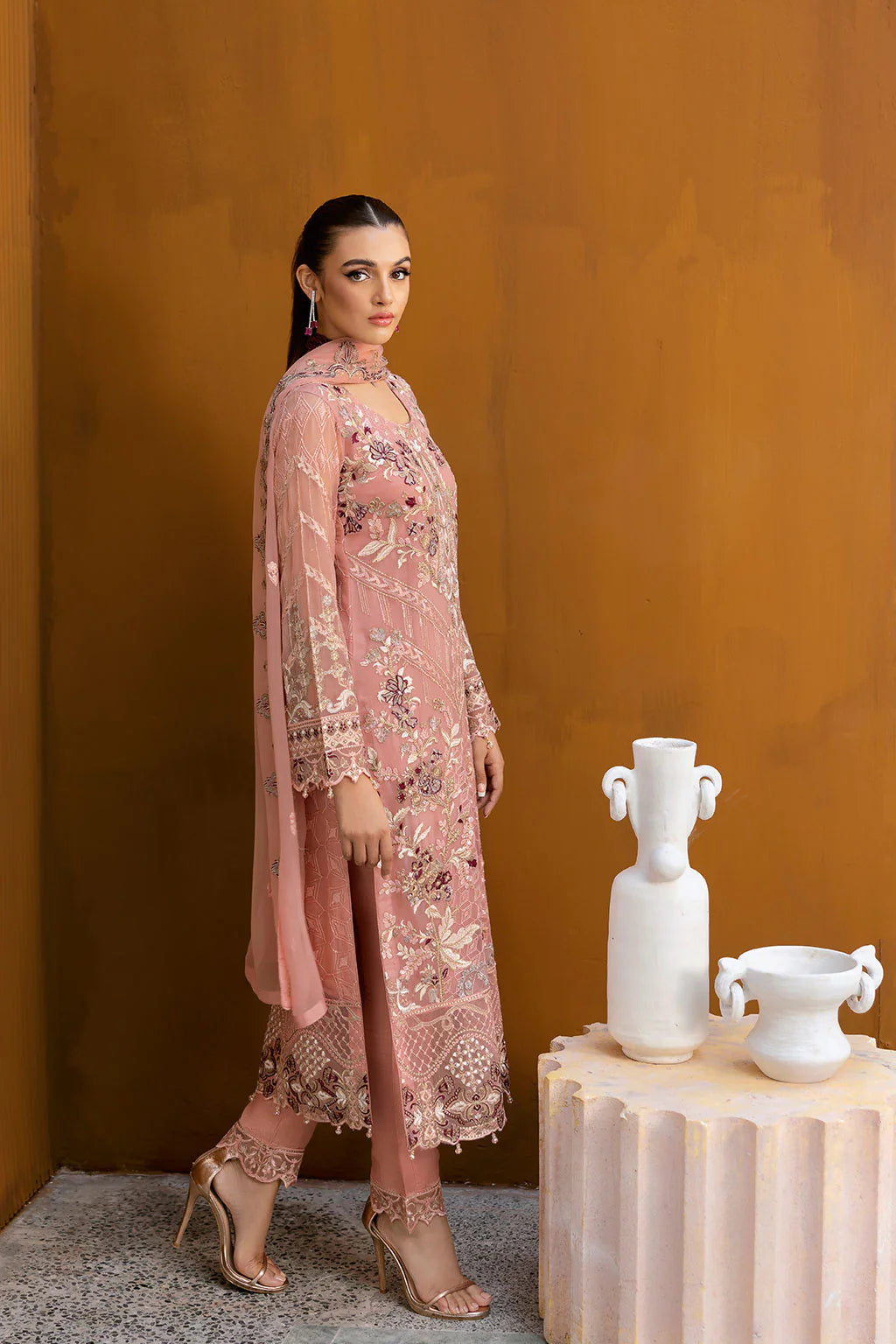 A-1005 | Ramsha Chevron Chiffon Collection Vol 10