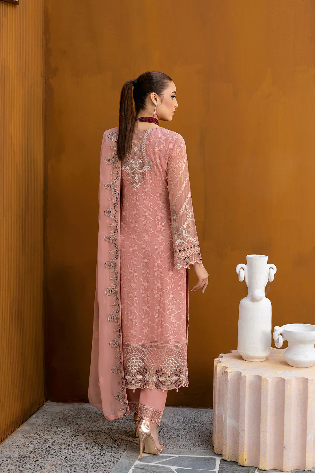 A-1005 | Ramsha Chevron Chiffon Collection Vol 10