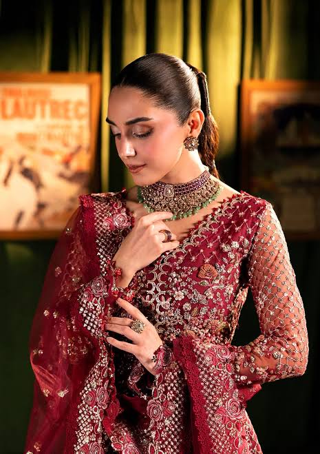 Seranade by Elaf Unstitched Embroidered Organza Suit - Masquerade EHM-07