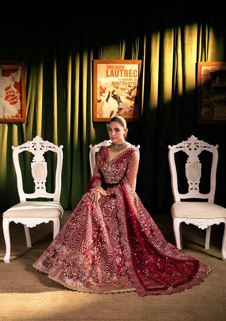 Seranade by Elaf Unstitched Embroidered Organza Suit - Masquerade EHM-07