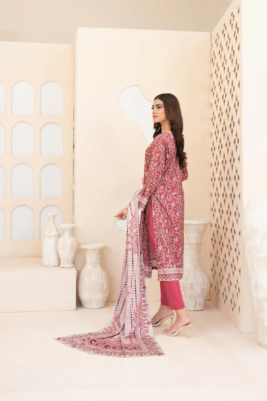 Rahab by Tawakkal – 3pcs Stitched Printed Staple [D-4397]