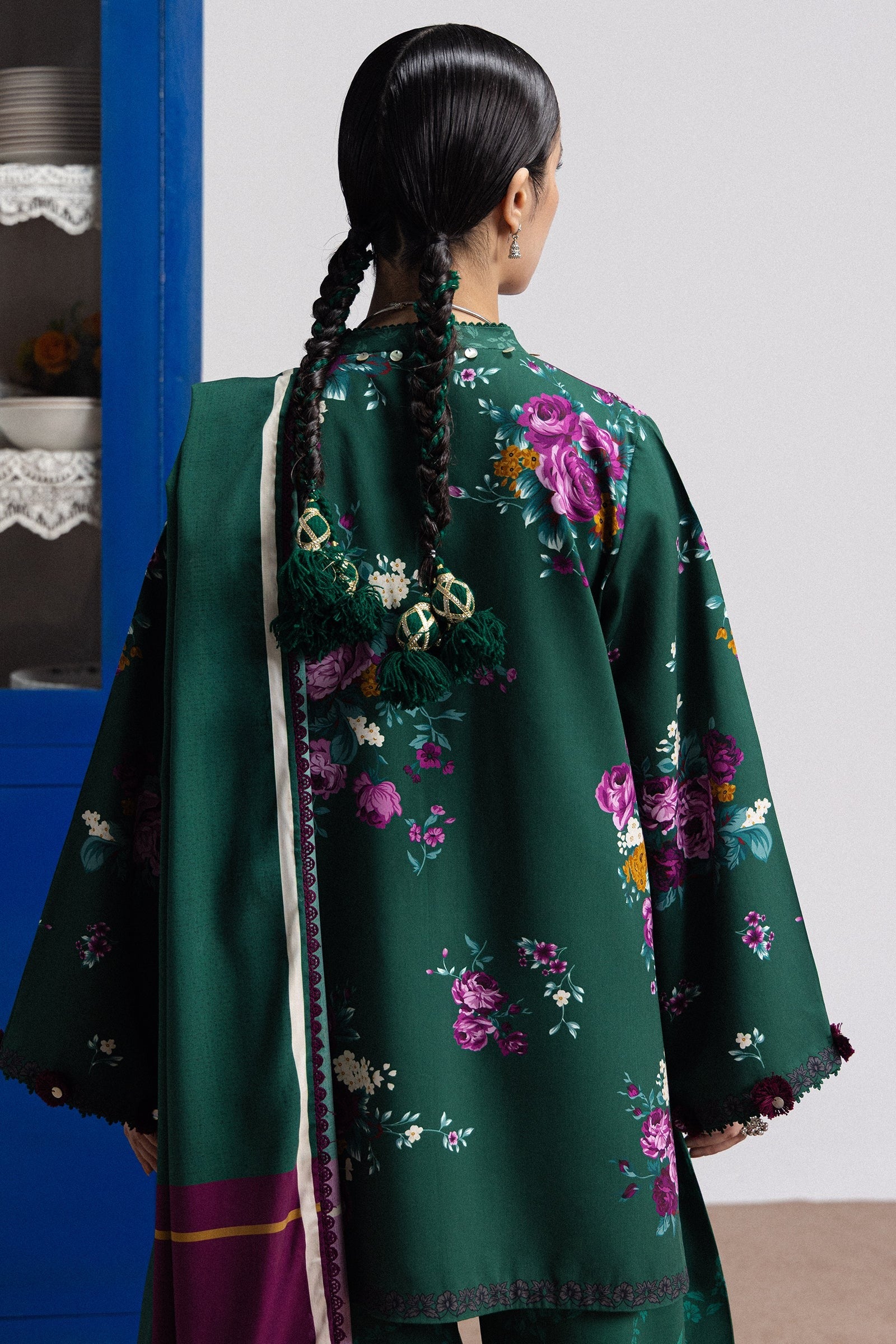 Katya-9B | Coco Prints by Zara Shahjahan Unstitched 3 Piece Linen
