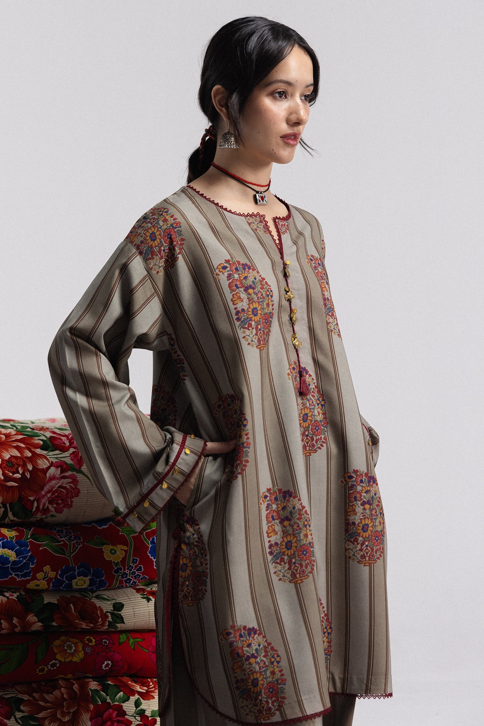 Rania-4A | Coco Prints by Zara Shahjahan Unstitched 3 Piece Linen