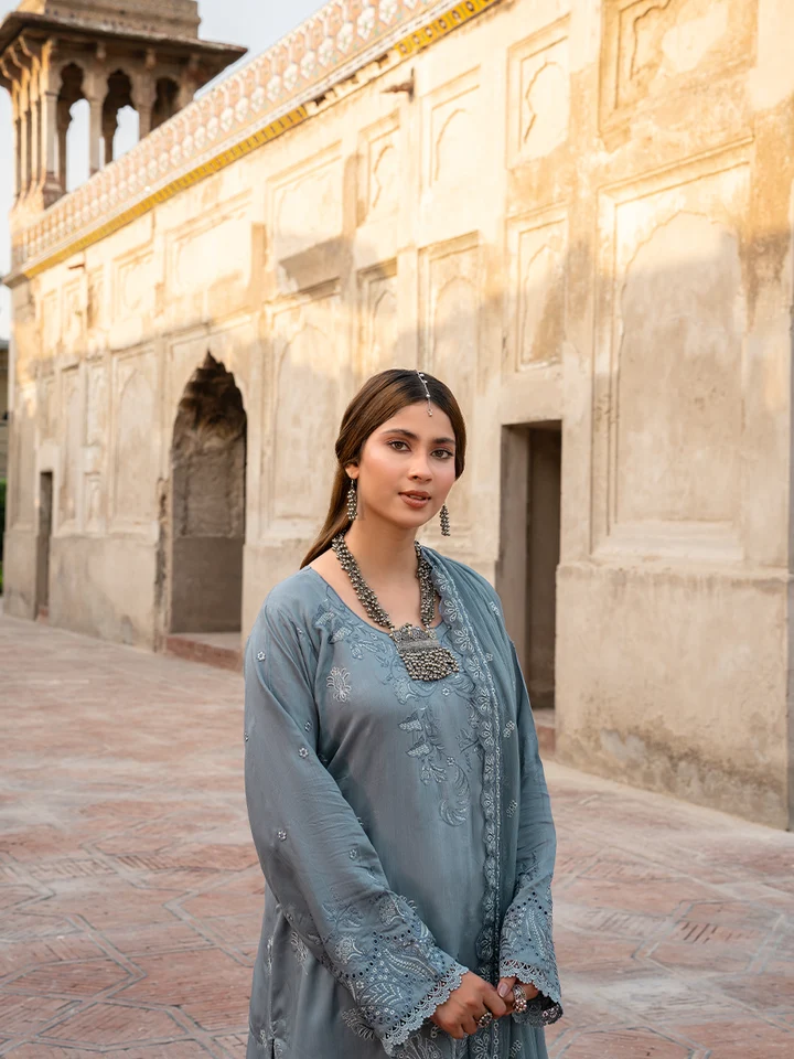 Rang-e-khaas by Feroza Embroidery Airjet Viscose | D-05