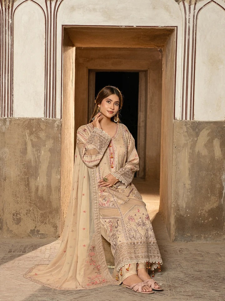Rang-e-khaas by Feroza Embroidery Airjet Viscose | D-09