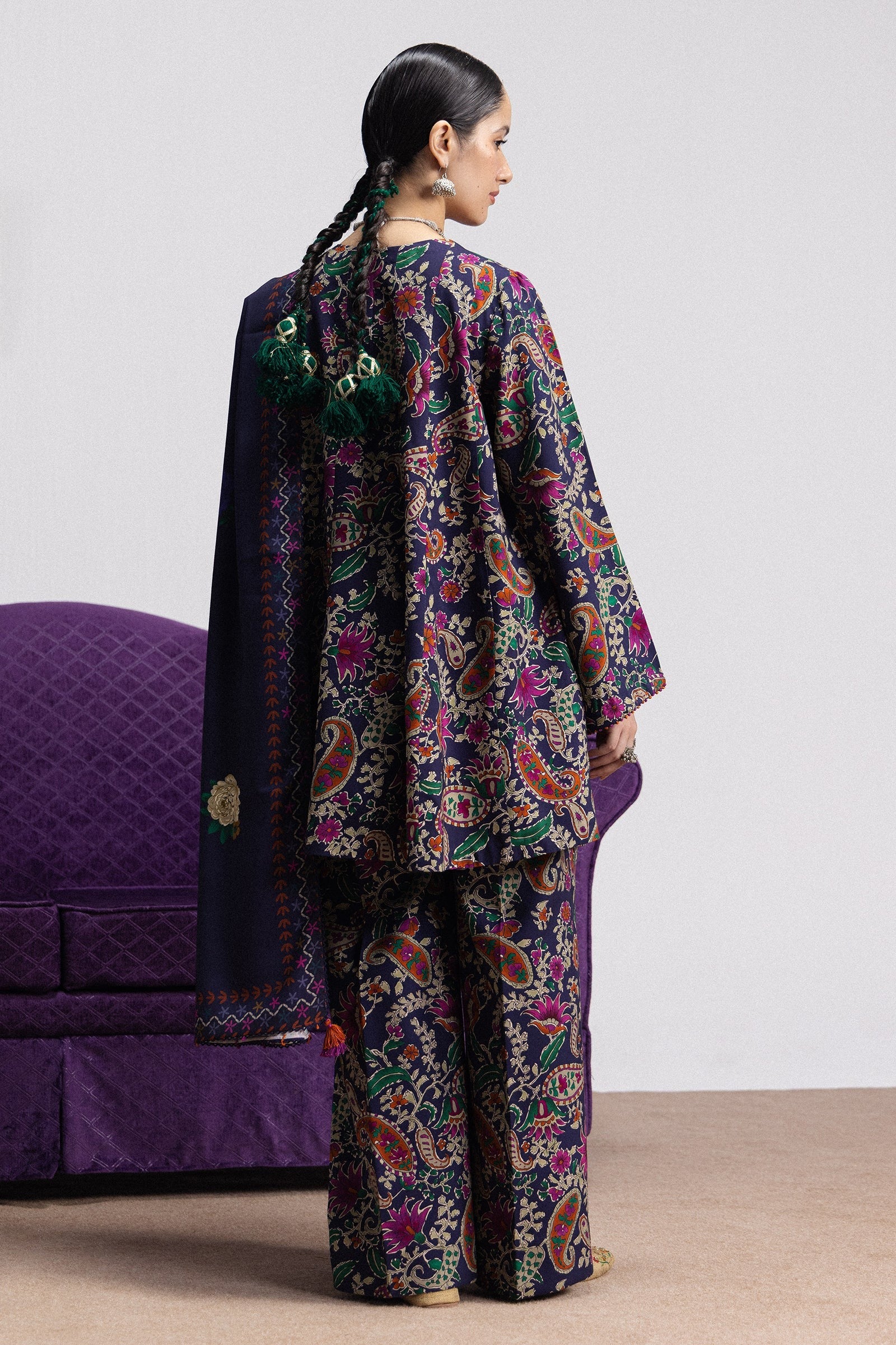 Sofia-6A | Coco Prints by Zara Shahjahan Unstitched 3 Piece Linen