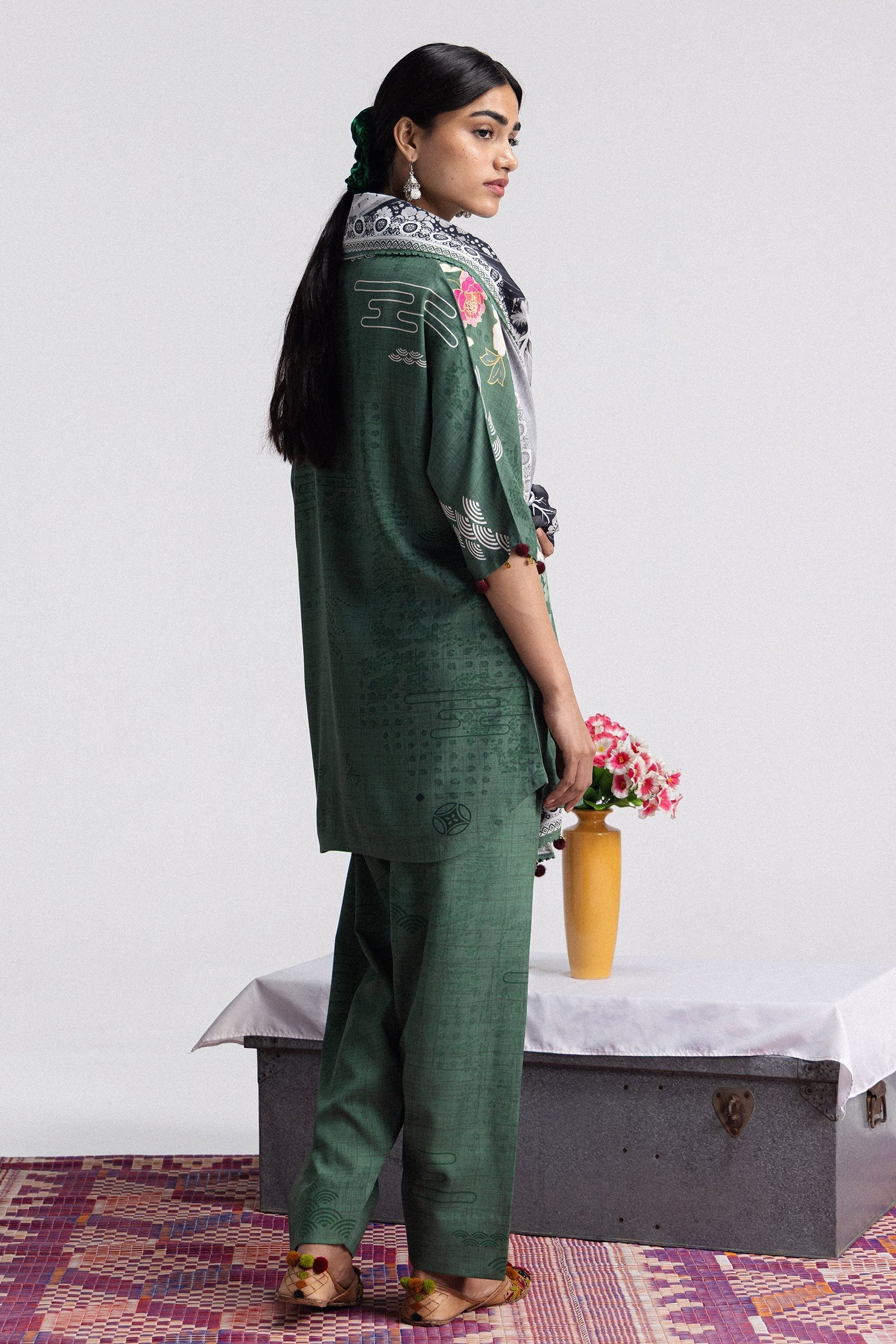 Hana-2B | Coco Prints by Zara Shahjahan Unstitched 3 Piece Linen