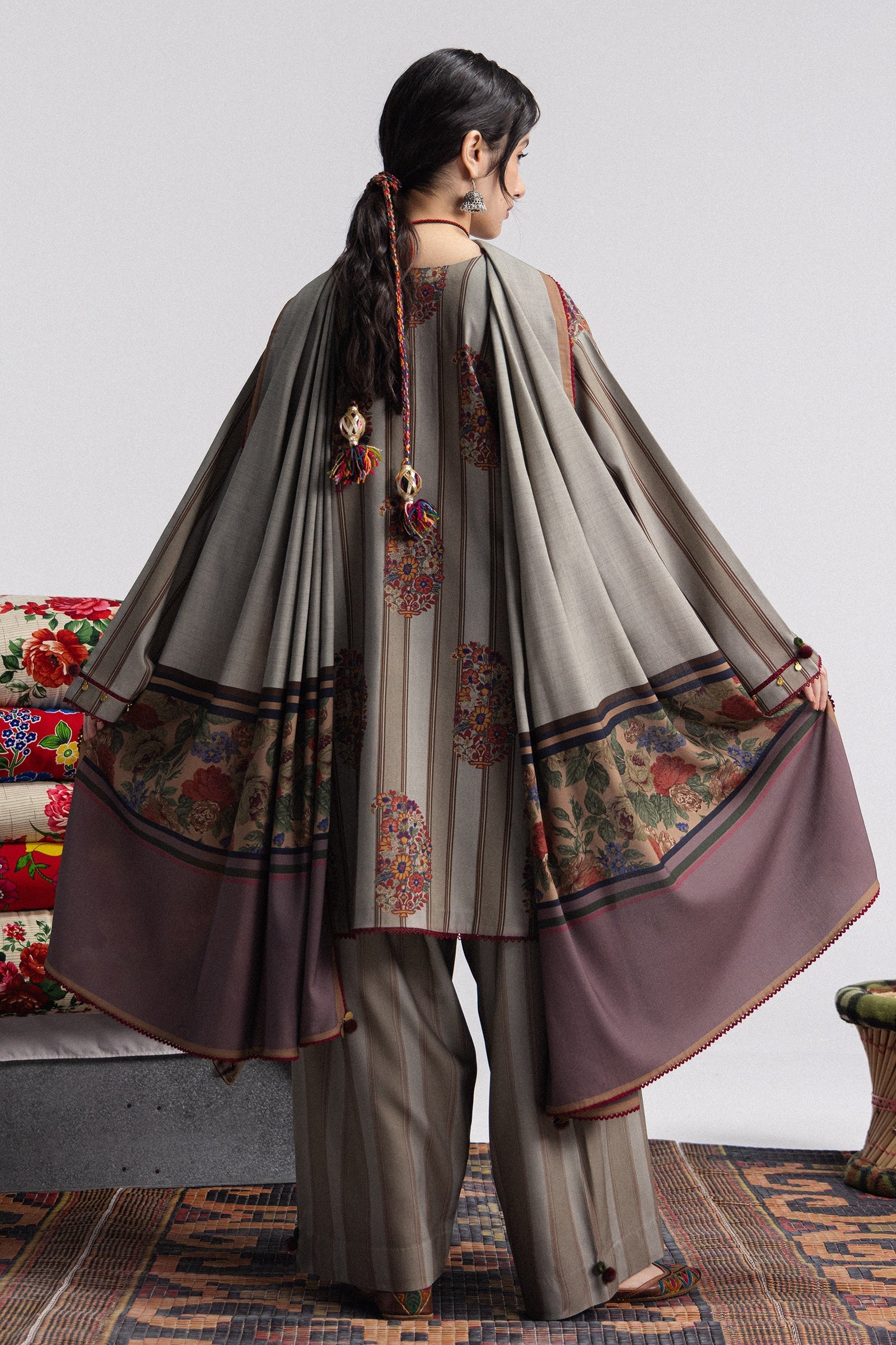 Rania-4A | Coco Prints by Zara Shahjahan Unstitched 3 Piece Linen
