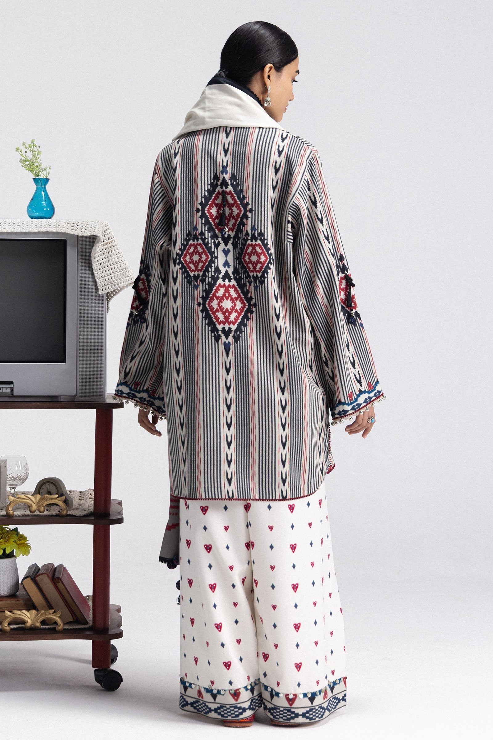 Leela-10A | Coco Prints by Zara Shahjahan Unstitched 3 Piece Linen