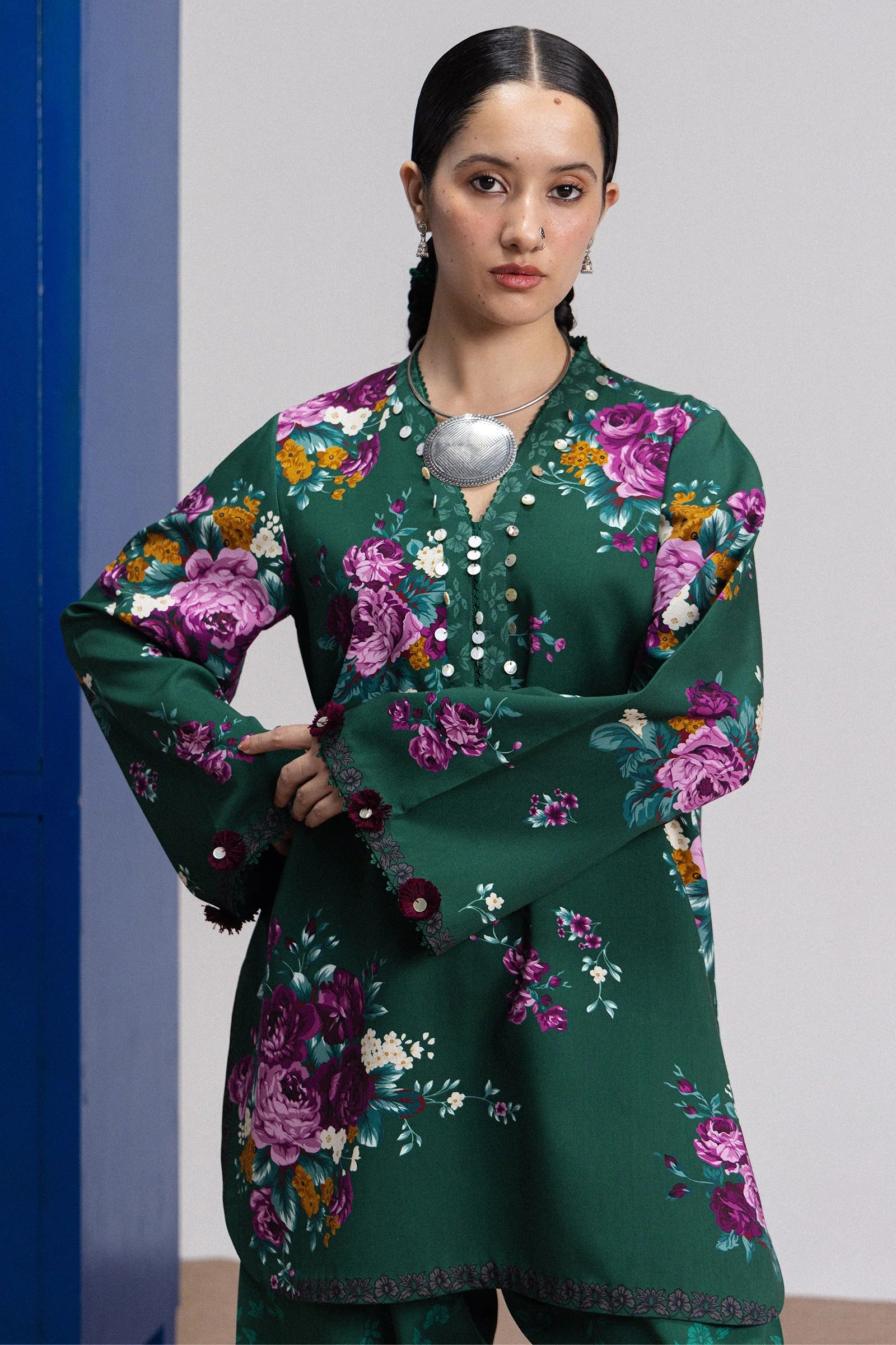 Katya-9B | Coco Prints by Zara Shahjahan Unstitched 3 Piece Linen