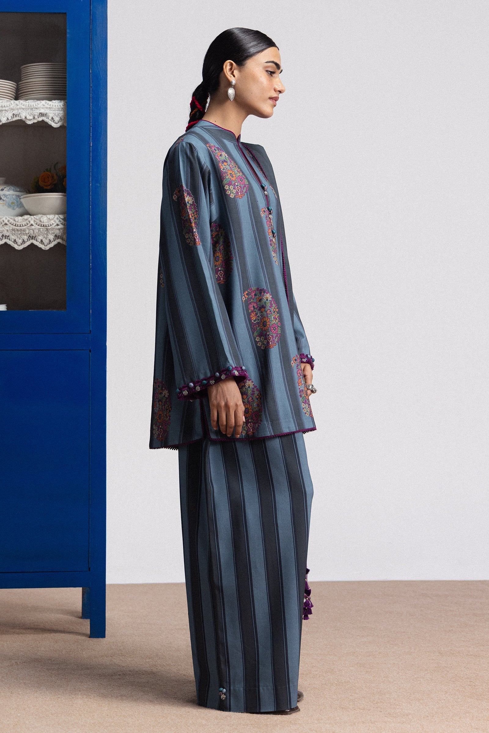 Rania-4B | Coco Prints by Zara Shahjahan Unstitched 3 Piece Linen