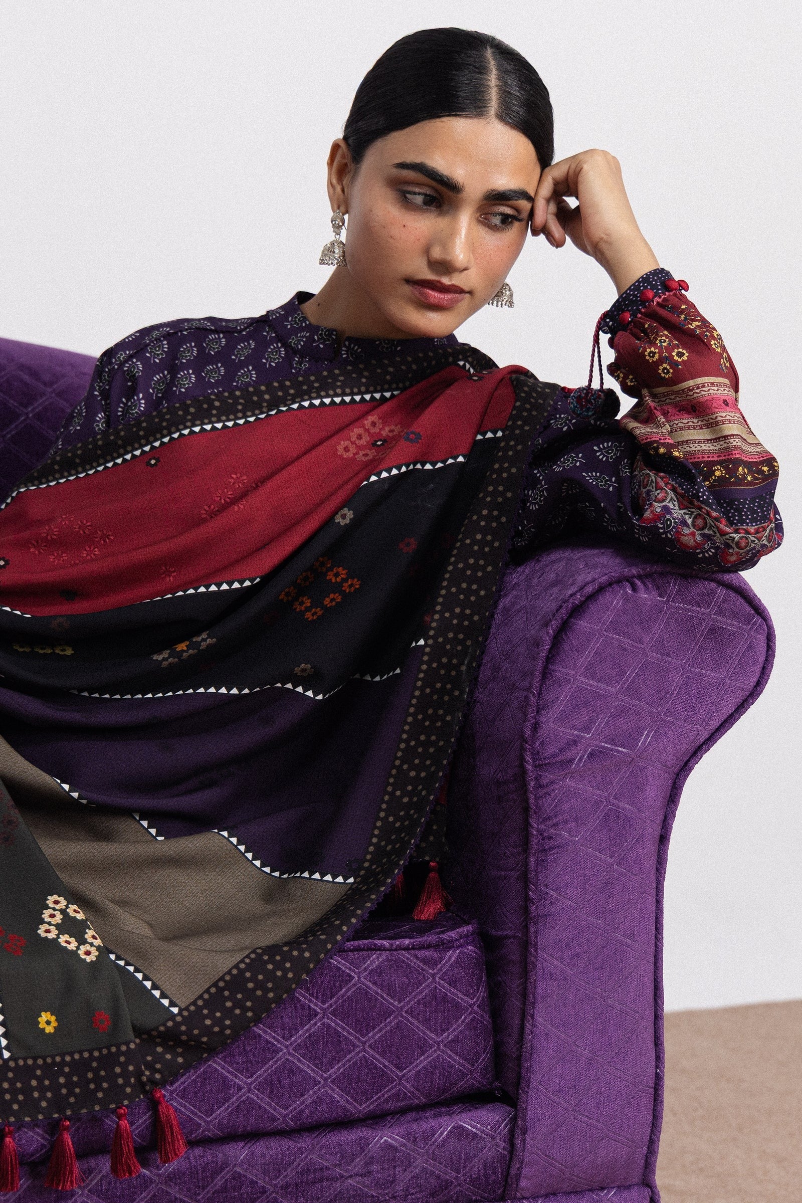 Anika-3B | Coco Prints by Zara Shahjahan Unstitched 3 Piece Linen
