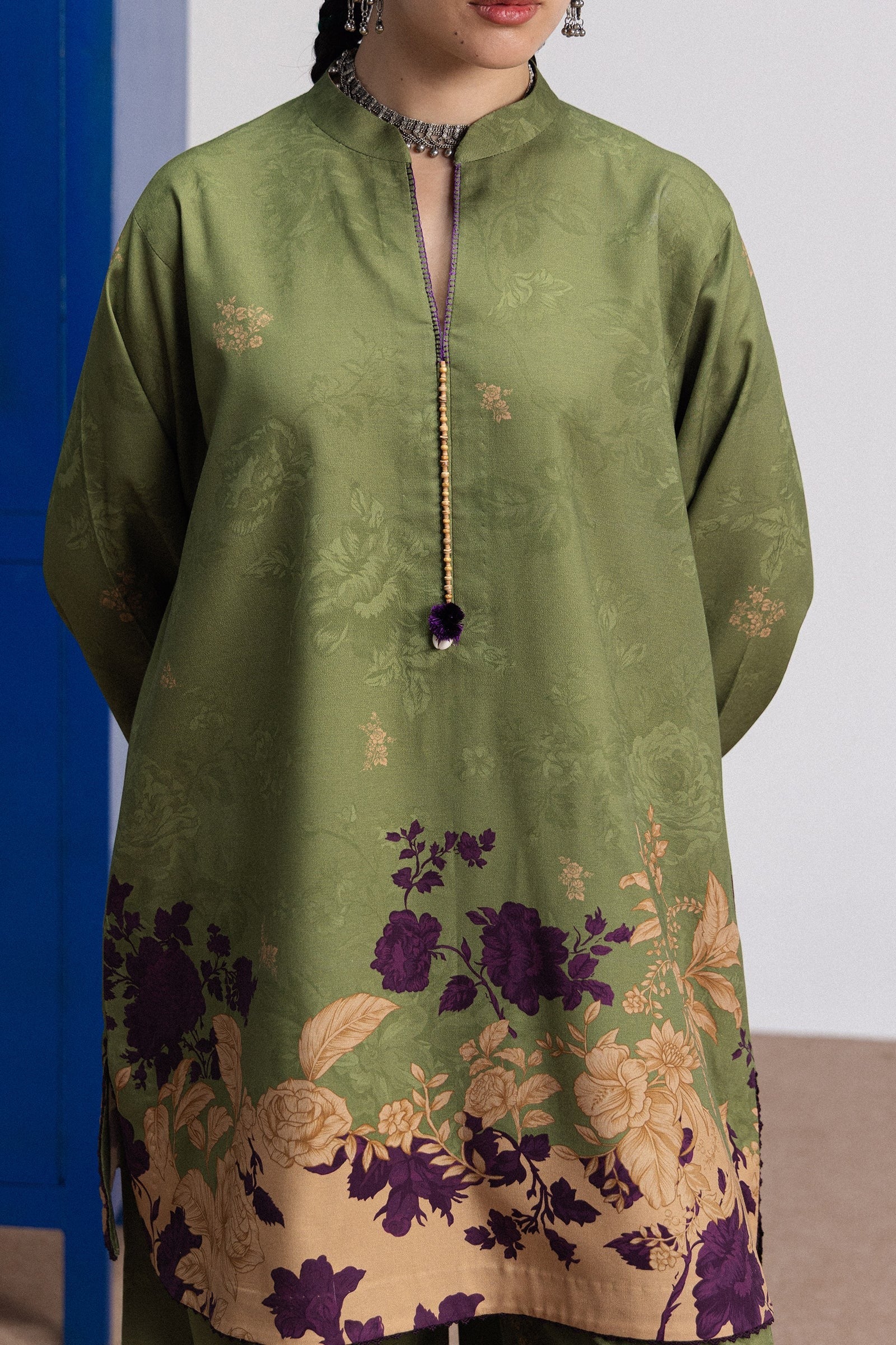 Iris-8B | Coco Prints by Zara Shahjahan Unstitched 3 Piece Linen