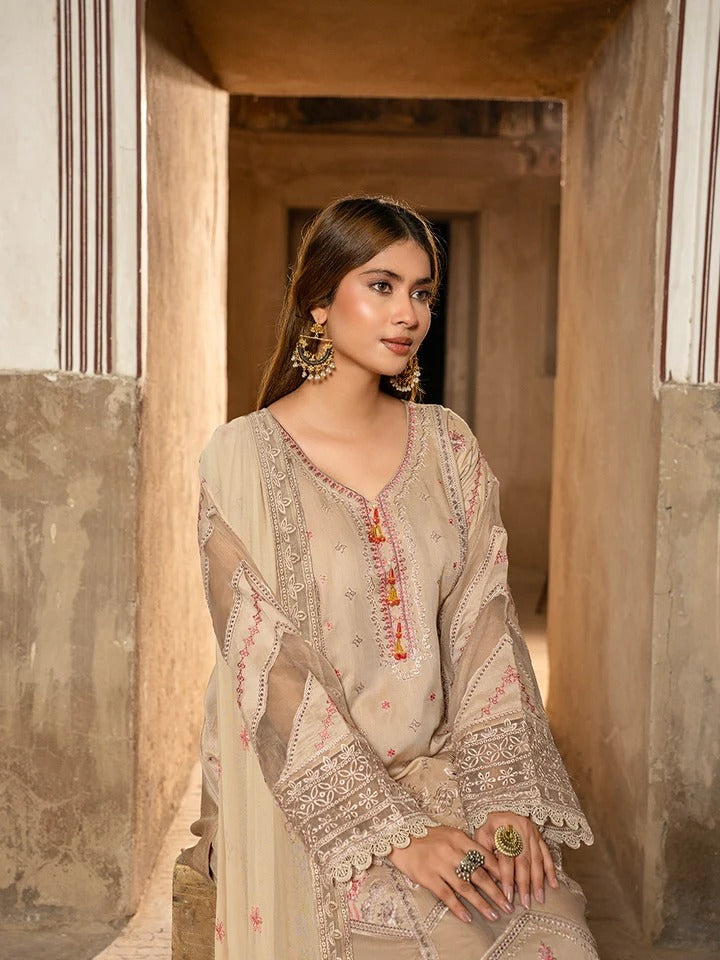Rang-e-khaas by Feroza Embroidery Airjet Viscose | D-09