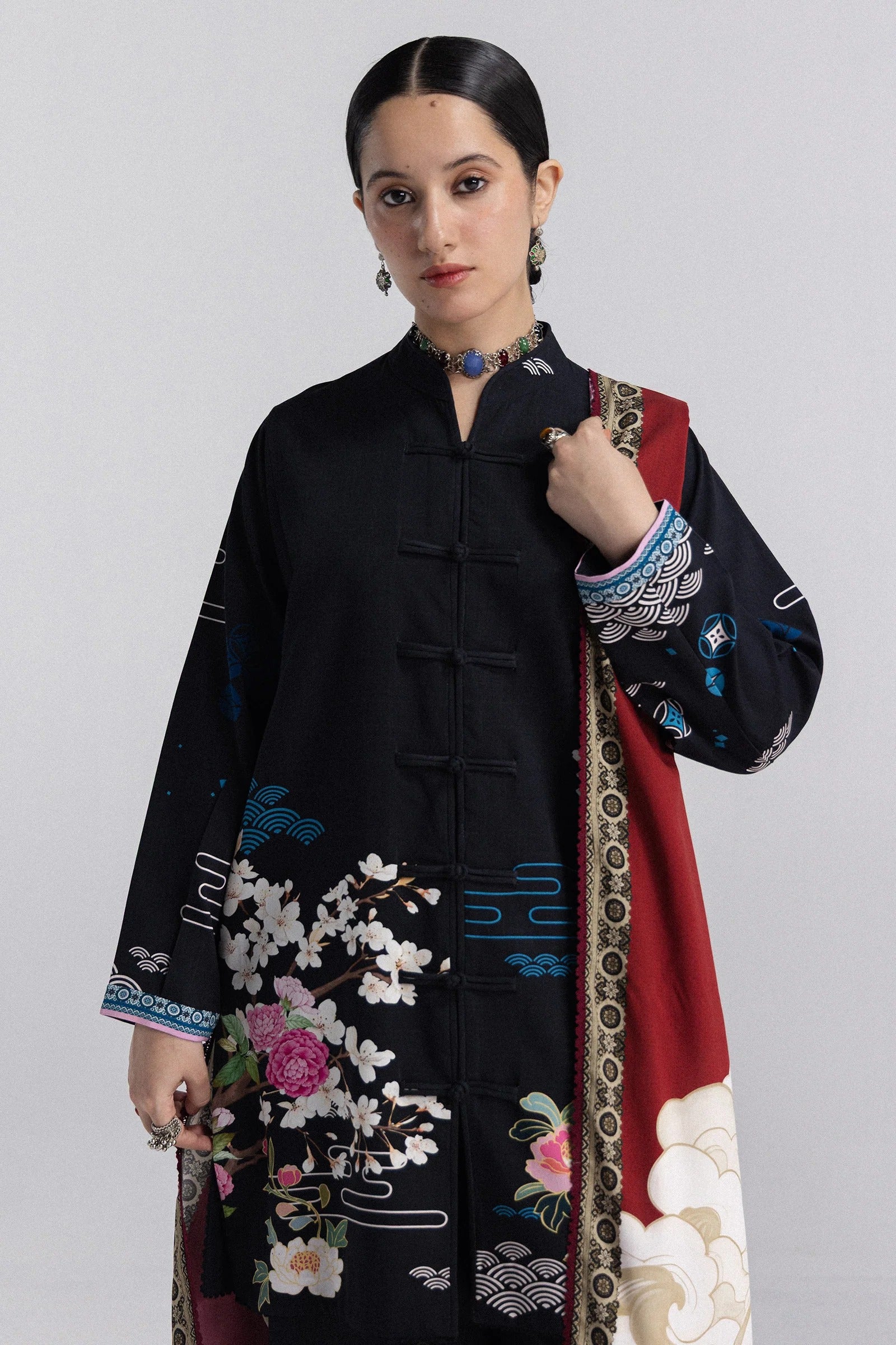 Hana-2A | Coco Prints by Zara Shahjahan Unstitched 3 Piece Linen