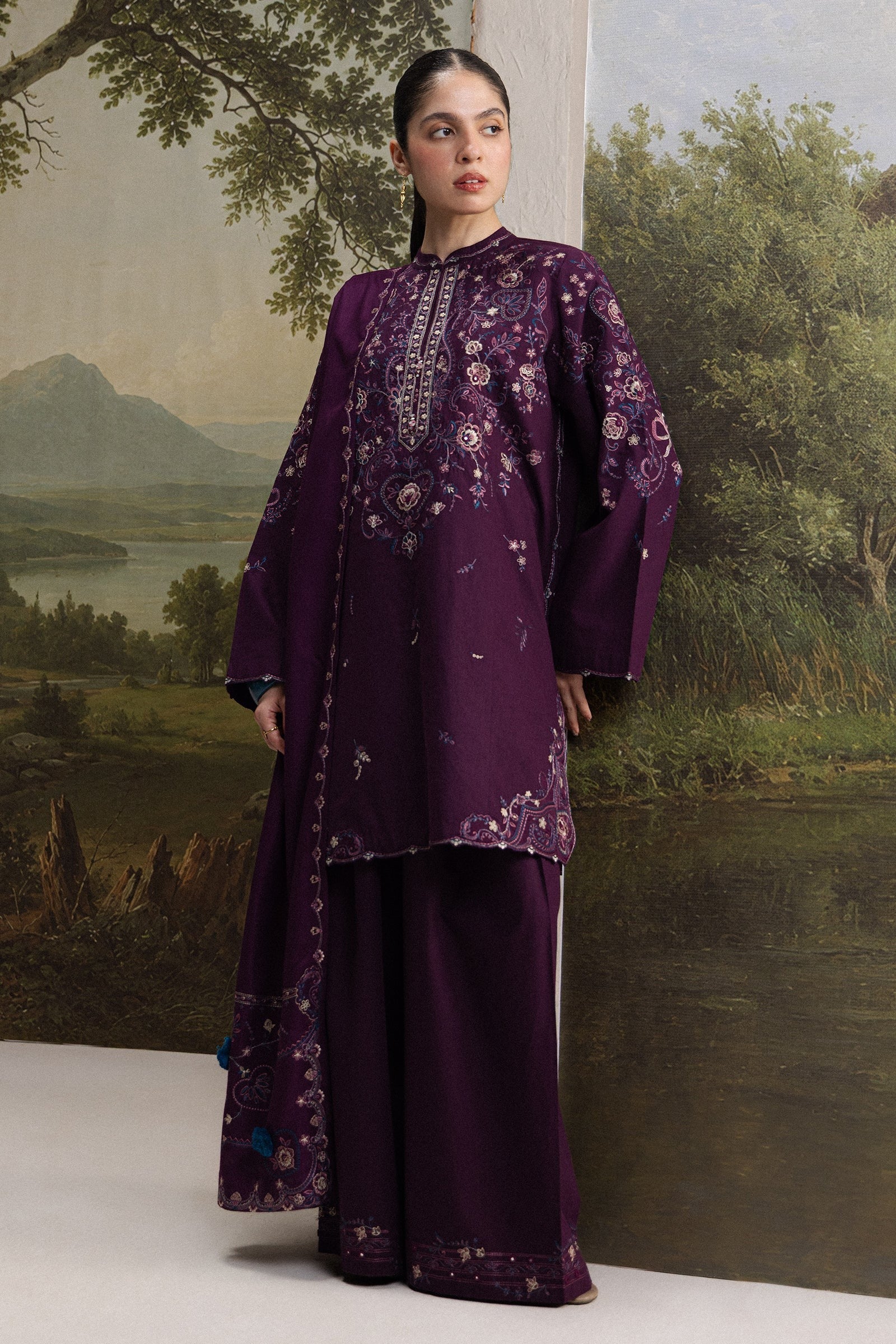 Coco by Zara Shahjahan Winter Unstitched 2026 | SHAB- 5A