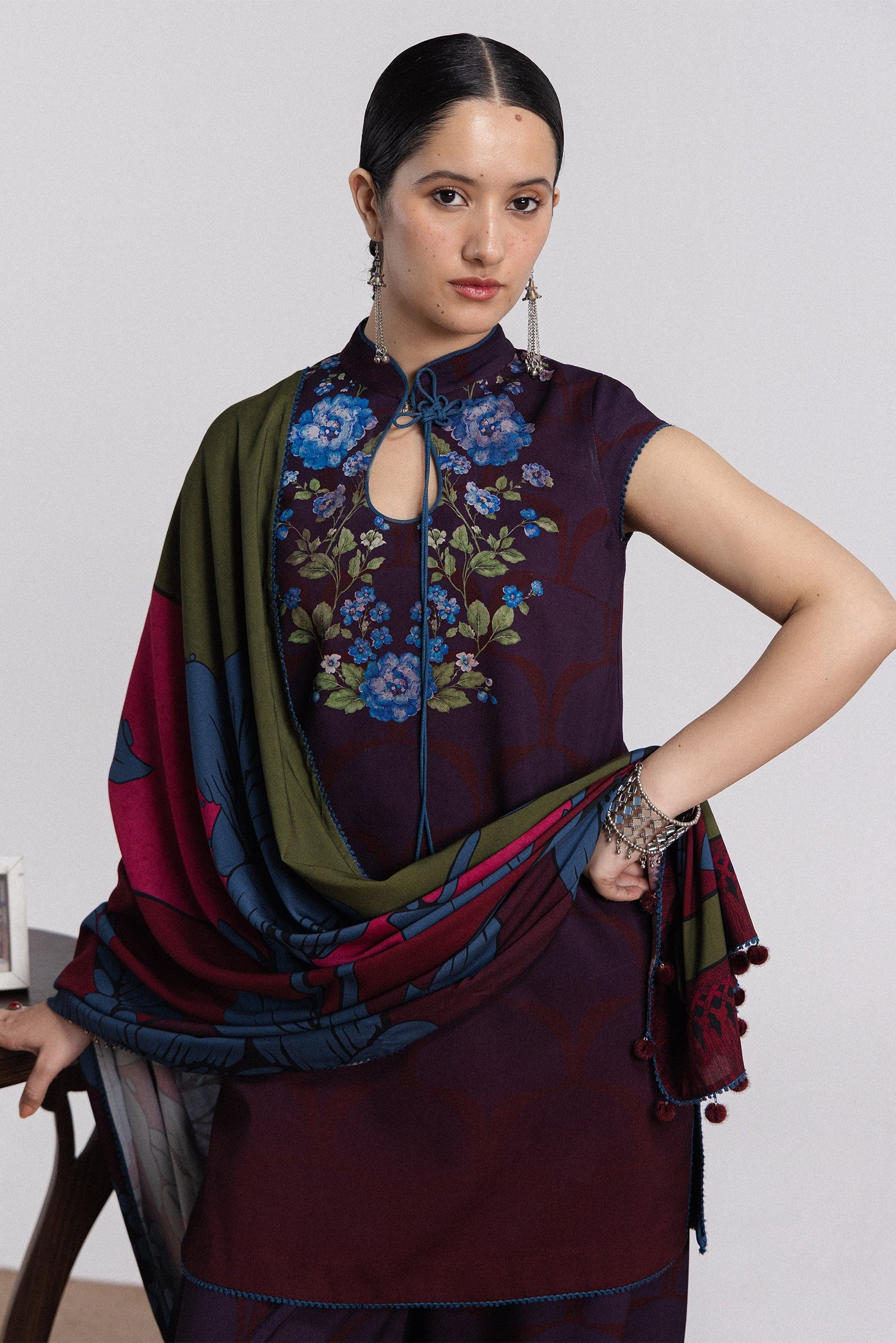 Mira-1B | Coco Prints by Zara Shahjahan Unstitched 3 Piece Linen